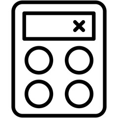 Calculator Vector Icon 