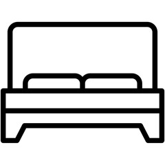 Bedroom Vector Icon 