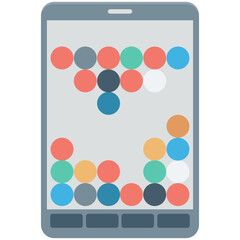 Mobile Game Vector Icon 