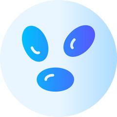 blood cells gradient icon