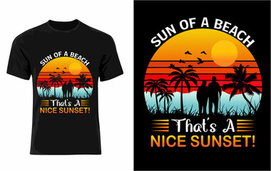 Summer T-shirt design