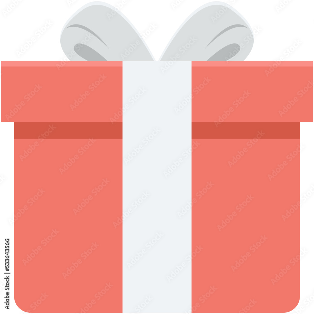 Canvas Prints Gift Vector Icon