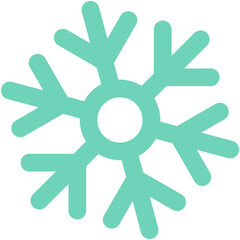 Obraz premium Snowflake Vector Icon