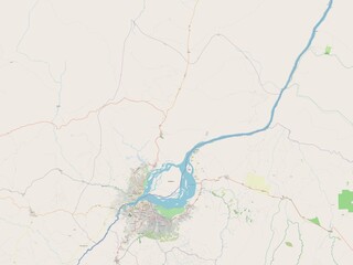 Brazzaville, Republic of Congo. OSM. No legend