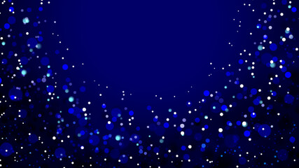 イルミネーション・クリスマス風の背景