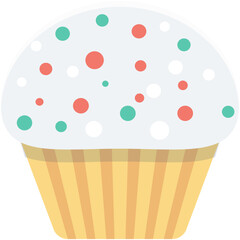 Cupcake Vector Icon