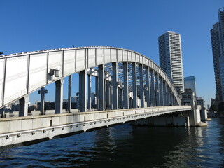 隅田川の勝鬨橋
