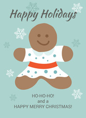 Happy Holiday Vector Icon