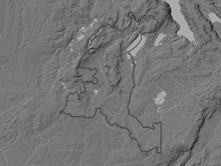Haut-Katanga, Democratic Republic of the Congo. Bilevel. No legend