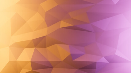 Fototapeta premium Low poly polygonal background