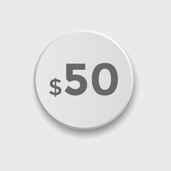 Monthly 59 Dollar price tag or sticker. fifty nine dollars sales tag. shopping promotion marketing concept. sale promotion Price Sticker Design
