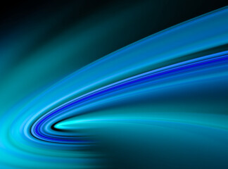 Fractal spiral. Abstract fractal patterns and shapes. Dynamic flowing natural forms.