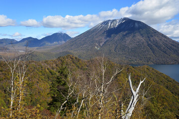 Climbing mountains in Autumn, Nikko, Tochigi, Japan 