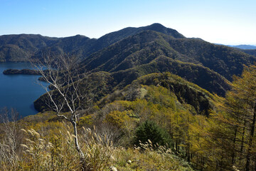 Climbing mountains in Autumn, Nikko, Tochigi, Japan 