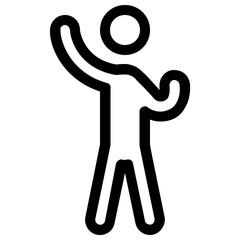 Exerciser Vector Icon 