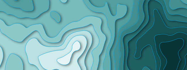 Abstract modern colorful paper cut shapes background. You can use template, banner, poster, brochure, book cover, booklet design. 