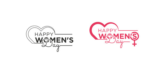 World, international happy Teacher's Day vector design, teachers day handwritten logo design, heart teacher's day logo template illustration.