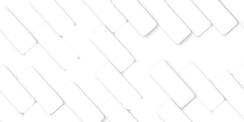 Abstract  white geometric overlapping square pattern design of technology background with shadow. You can use for add, poster, design artwork, template, banner, wallpaper.