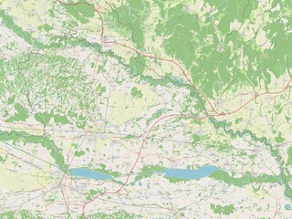 Medimurska, Croatia. OSM. No legend