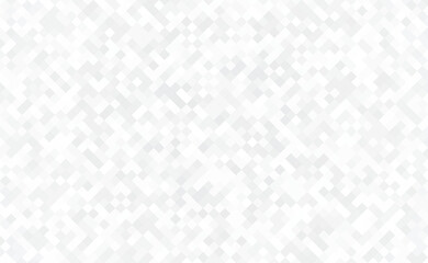 Fototapeta premium Abstract white mosaic background, geometric elements