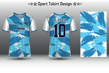 Soccer jersey mockup football jersey design sublimation sport t shirt design collection for racing, cycling, gaming, motocross