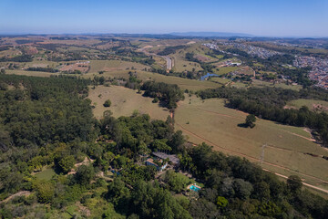 City of Itatiba in the interior of São Paulo. Parque São Francisco neighborhood next to the historic Fazenda Vila Rica.