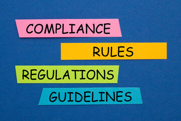 Compliance Rules Regulations Guidelines