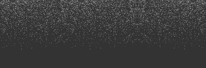 Falling Snow on background. Winter background. Snowflakes. White Snowflakes. Realistic falling Snow with Snowflakes. Christmas or New Year poster, banner, card. Vector illustration