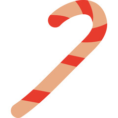 Candy cane cartoon