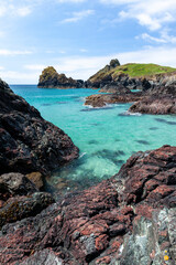 Obraz premium Kynance Cove vert