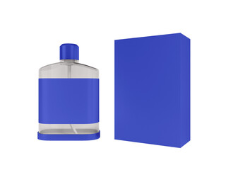 Transparent Luxury Perfume Scent Spray Bottle Image