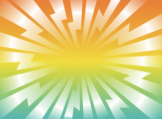 集中線の背景イラスト