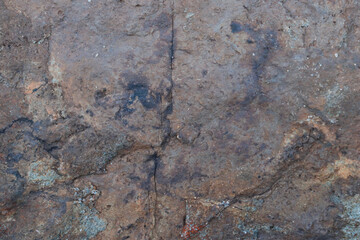 Inner layer texture of sedimentary rock. Stone background.
