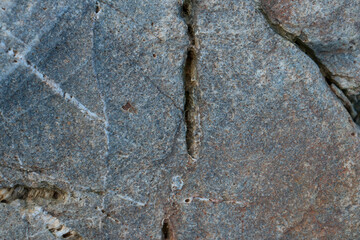 Inner layer texture of sedimentary rock. Stone background.