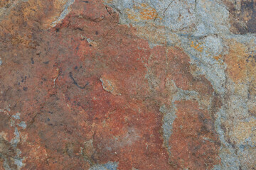 Inner layer texture of sedimentary rock. Stone background.