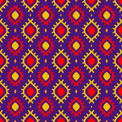 seamless red and yellow pattern