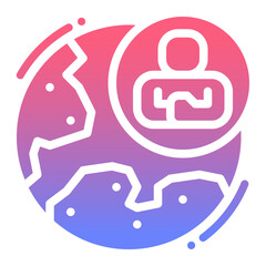 Community Solid gradient icon