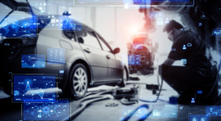 自動車整備とテクノロジー　コンピュータ診断　