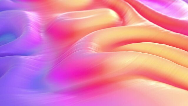 Stylish Colorful Gradiend Flowing Loop