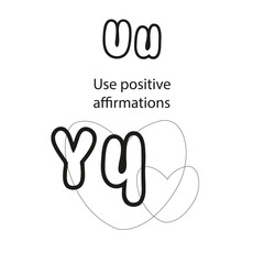 Fototapeta premium funny Alphabet coloring page for kids