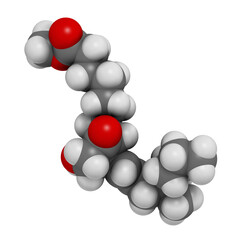 Misoprostol abortion inducing drug molecule. Prostaglandin E1 (PGE1) analogue also used to treat missed miscarriage, induce labor, etc.