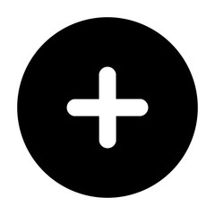 Obraz premium plus add circle icon