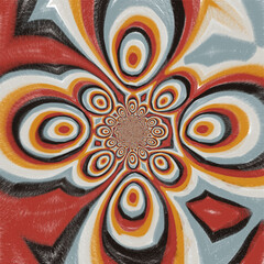 Moving colorful lines of abstract background