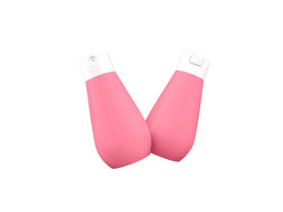 Transparent Cosmetic spray bottle Image