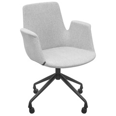 Office chair. Isolated from the background