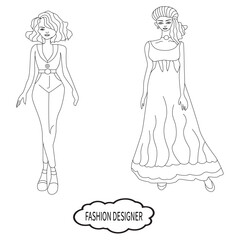 funny profession coloring page for kids 