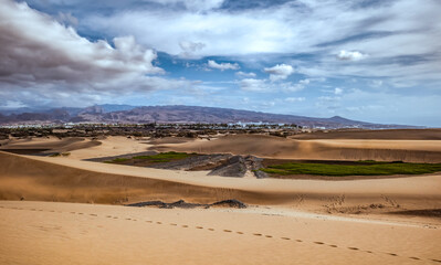 dunes maspalomas, gran canaria island, spain