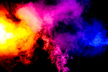 Color Smoke Star