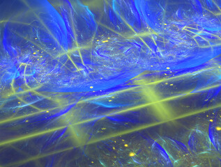 Imaginatory fractal abstract background Image