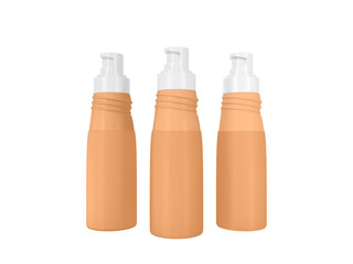 Transparent Glossy Spray Bottle Image